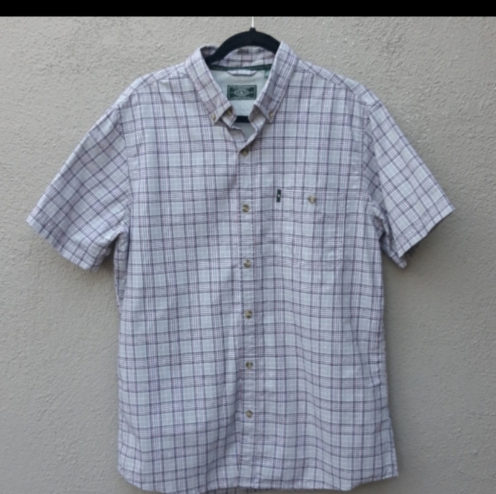 BASS SHIRT PLAID MEDIUM